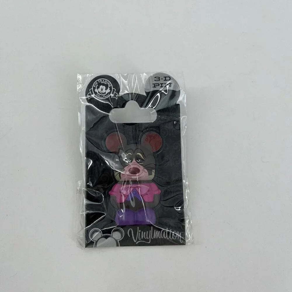 NEW Disney Parks Drunken Dormouse 3D Vinylmation Trading Pin Alice in Wonderland
